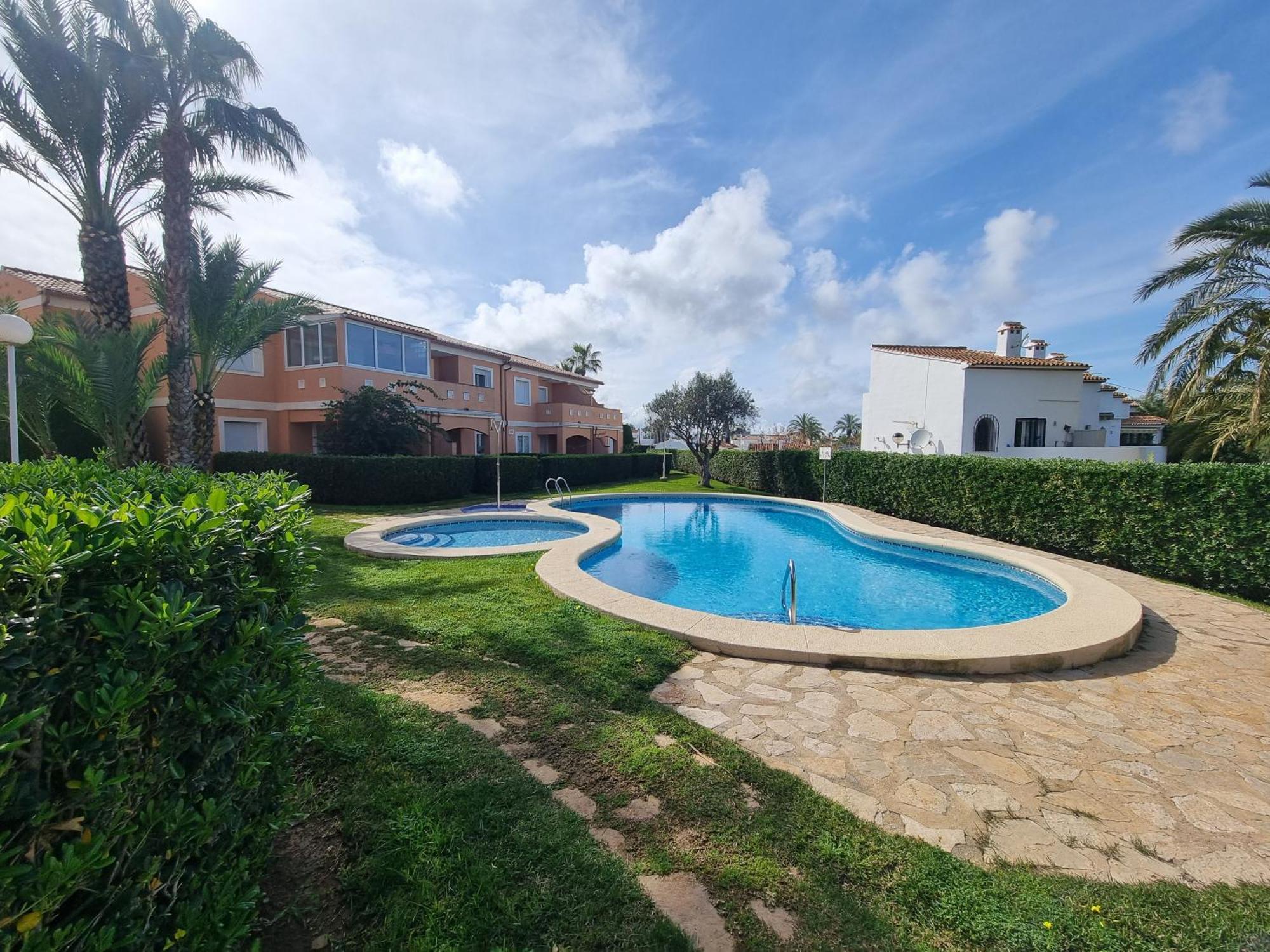 Bello Apartamento Con Piscina A Un Paso Del Centro Dénia Exterior foto